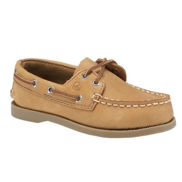 tan sahara sperry boat shoe